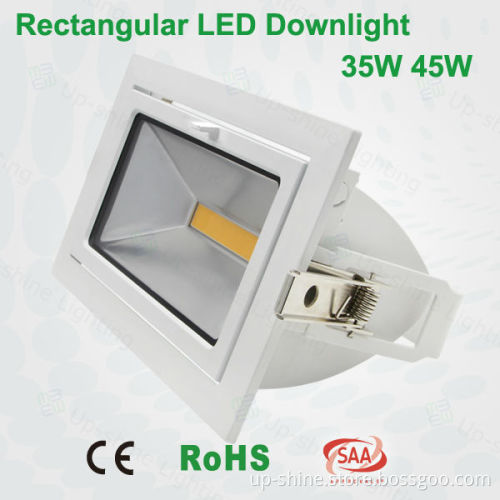 Sharp COB high light efficiency CE/ROHS/SAA listed led downlight casing